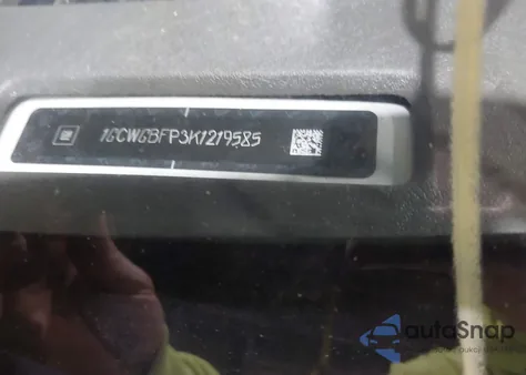 2019 Chevrolet Express 2500 Work Van из США, поврежденный, VIN 1GCWGBFP3K1219585